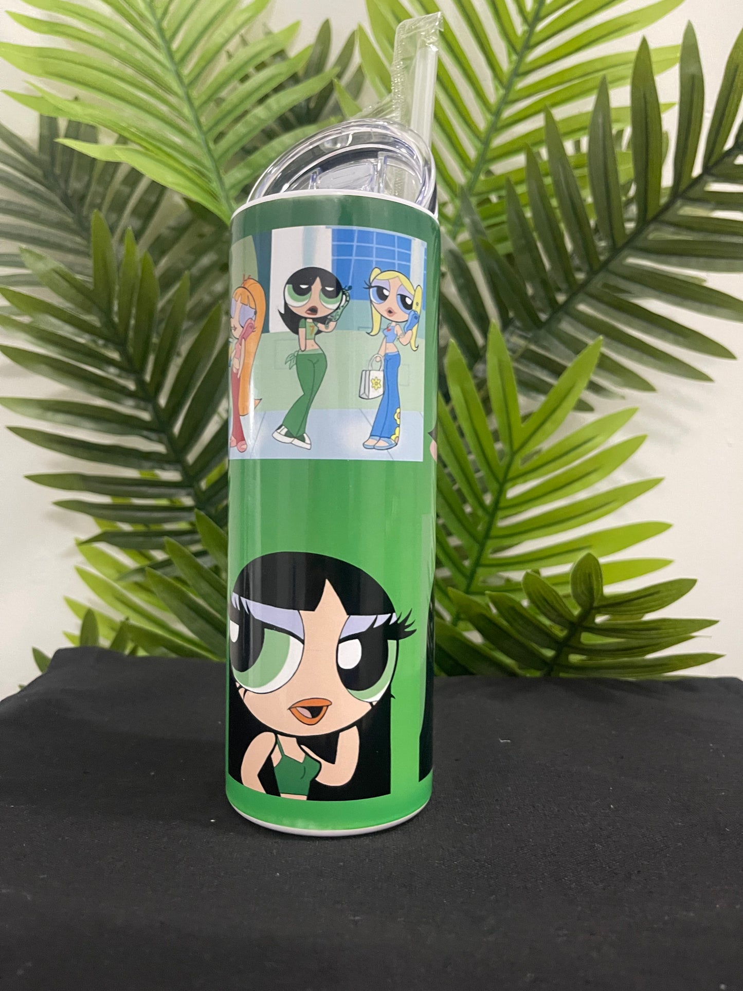 Powerpuff Girl✨Stainless steel tumbler/20z