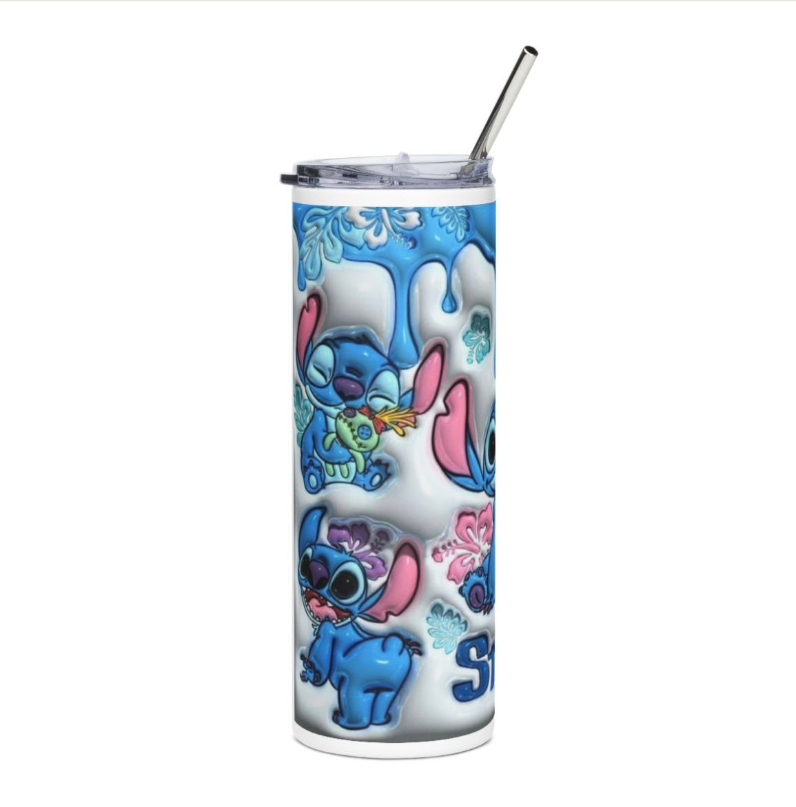 Stitch-Themed Stainless Steel Tumbler, 20oz | Cute Drinkware [...]