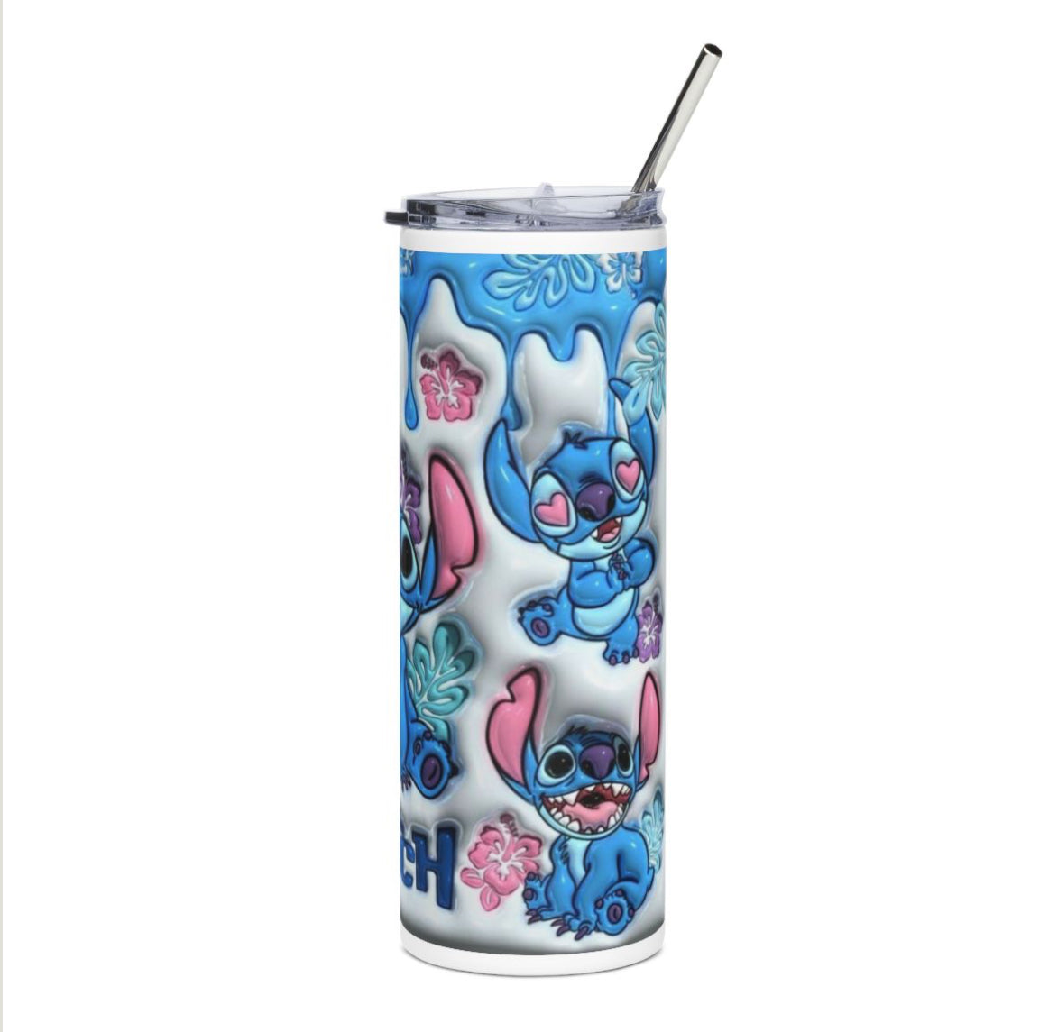 Stitch-Themed Stainless Steel Tumbler, 20oz | Cute Drinkware [...]
