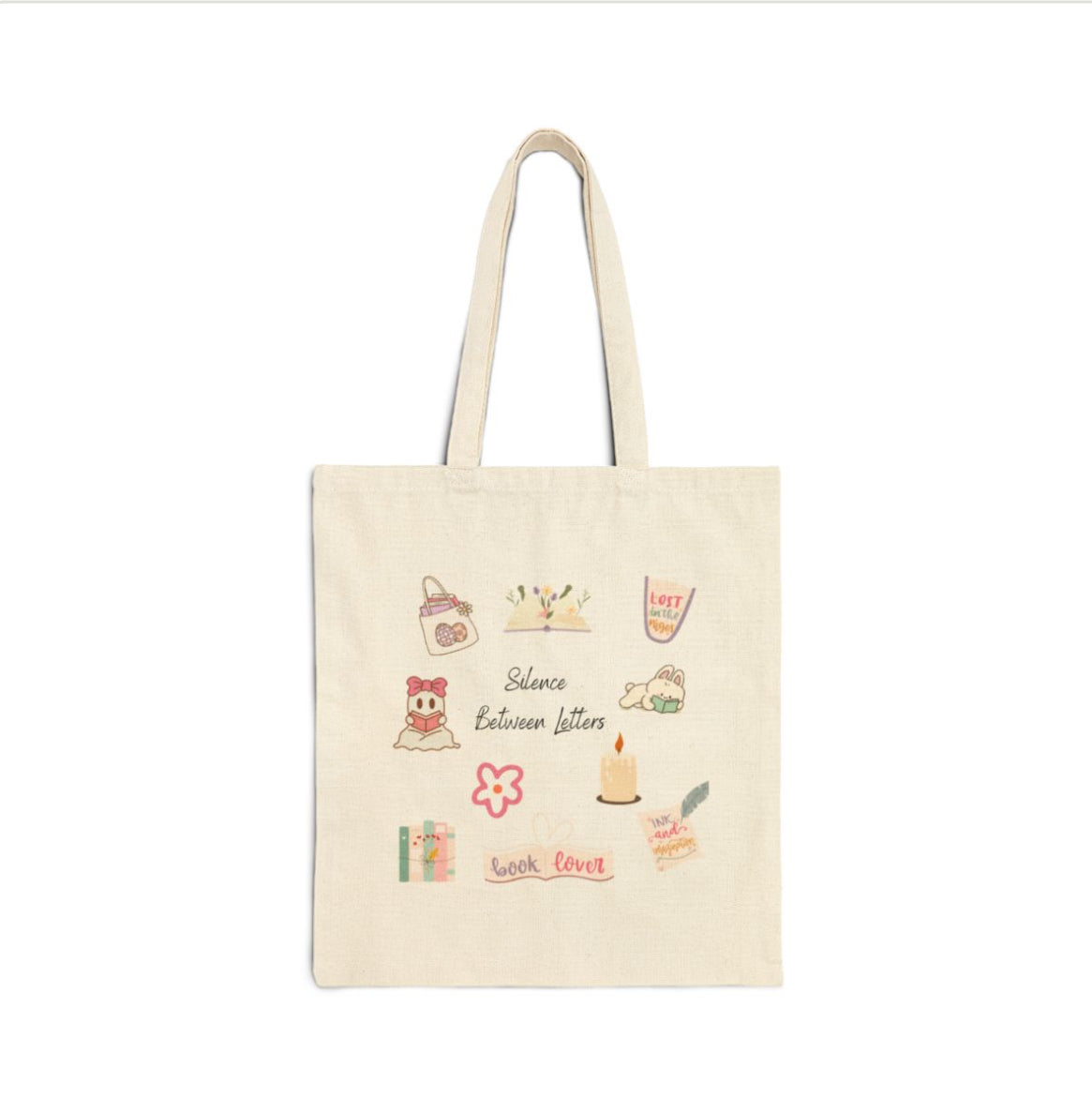Book Lover Tote Bag